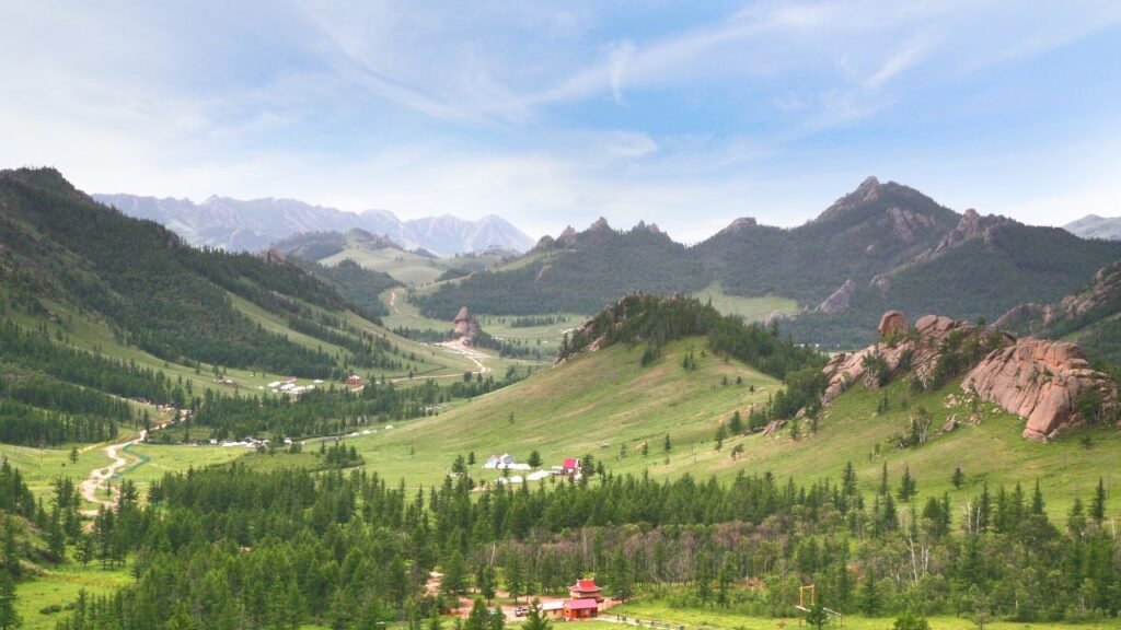 Ulaanbaatar city in summer, ideal for sightseeing