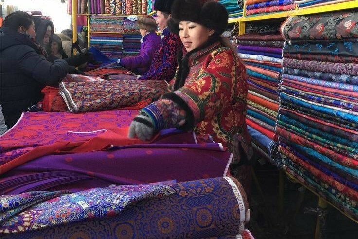 Narantuul Market, largest open-air market in Ulaanbaatar, popular tourist destination