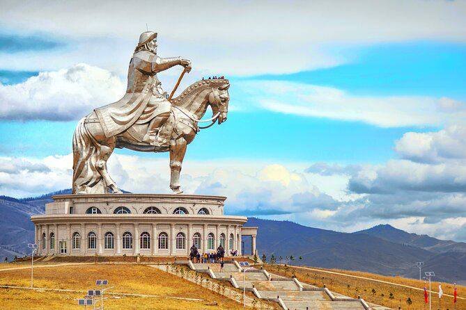 Chinggis Khaan Statue at Tsonjin Boldog, iconic landmark near Ulaanbaatar